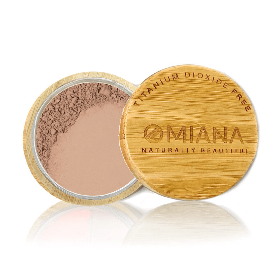 Omiana Beauty Bronzer Alluring / Original Size (6g | 0.21 oz) Loose Powder Mineral Bronzer - Without Mica, Titanium Dioxide, & More!