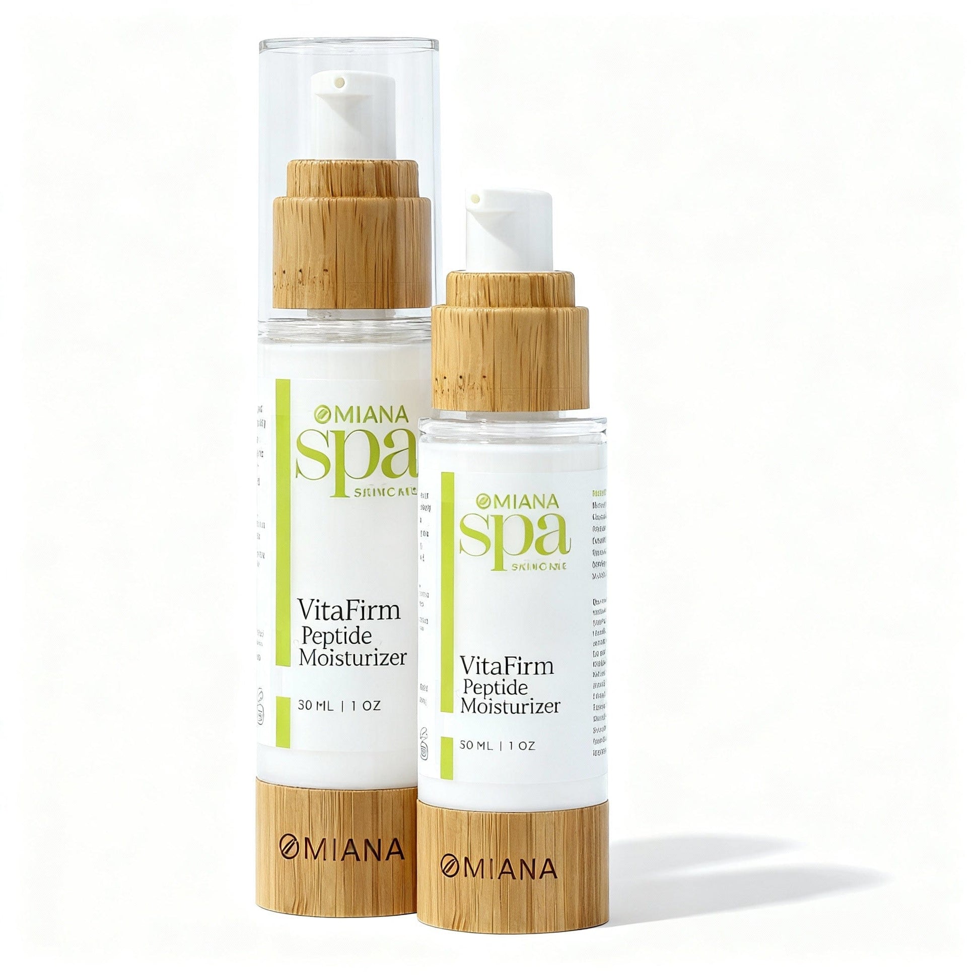 Omiana Natural Cosmetics Moisturizer VitaFirm Peptide Moisturizer - Made without GMOs, Toxins, Artificial Fragrances, & More!